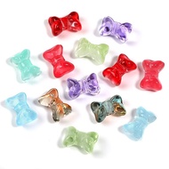 10PCS Glass Beads Ribbon Glass Beads