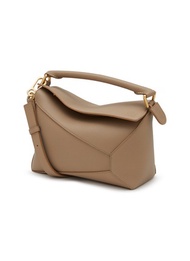 LOEWE SMALL PUZZLE EDGE GRAINED LEATHER BAG