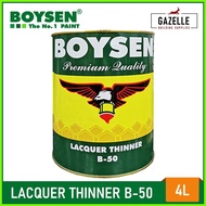♥️ ✲ Boysen Lacquer Thinner B50 - 4L