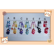 ~Gloria丽璇手作~(现货)手工编织树脂钥匙扣，手机绳,包包、手机挂件礼物。 100%Handmade #keychain #bagcharm #diy