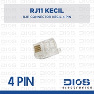 Small 4-PIN RJ11 Telephone Connector Telephone Connector/