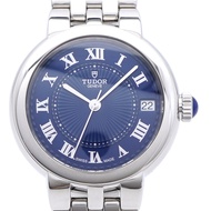 近全新 Tudor 克萊爾 de Rose 35800 自動機械錶 不鏽鋼海軍藍 0119 [二手] Tudor 男童