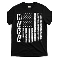 napa-fathers-day-american-flag-4th-of-july-t-shirt_nfd6834999-at_black_product_image Gift, Unisex, P