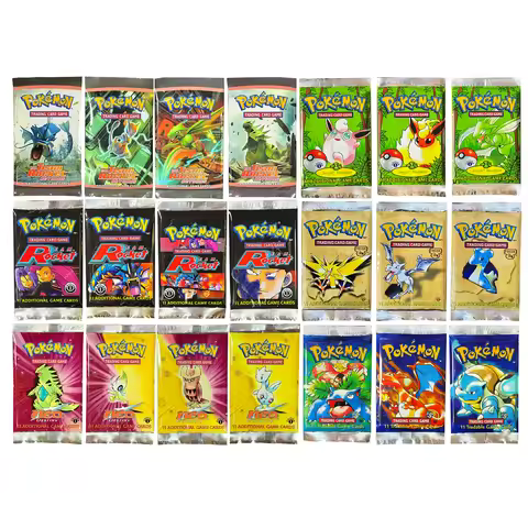 PTCG Booster Packs EX Team-Rocket-Returns/BS/Team Rocket/Neo Destiny/Jungle/Fossil Classic TCG Rare 
