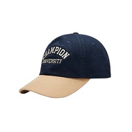 Champion | Retro Embroidered Curved Brim Color-blocking Baseball Cap