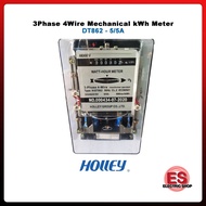 Holley 3P4W kWh TNB Meter, CL2.0, complete with: 5/5A, 240/415V, 50Hz