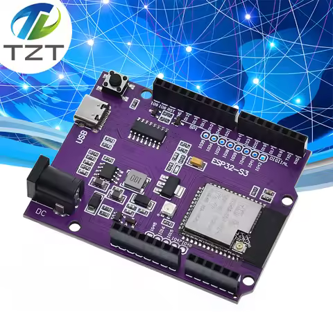 TZT D1 ESP32-S3 WiFi+Bluetooth 16MB Flash UNO D1 R3 Board Module CH340 N16R8 For ESP32 ESP-32 Develo