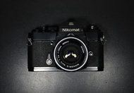【經典古物】經典相機 NIKON Nikomat EL 35mm f2.8 黑機 單反 手動對焦 底片單眼相機 FTN F FM FE F2