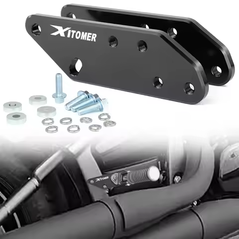 For Kawasaki Vulcan 900 VN900 2008-2024 Vulcan 2000 VN2000 2008-2009 Motorcycle Passenger Foot Peg E