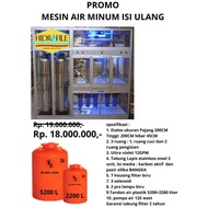 MESIN AIR MINUM ISI ULANG MINERAL WATER