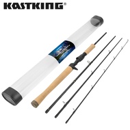 hot【DT】▩  KastKing Valiant Passage Travel Spinning Casting Fishing Rod  4   6 Pc Pack Rods for Bass Trout