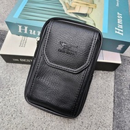 กระเป๋าใส่โทรศัพท์ กระเป๋าคล้องเข็มขัด กระเป๋าผู้ชาย แบรนด์ WOLVES ORIGINAL 100% 1 ช่องซิป 1 ช่องแม