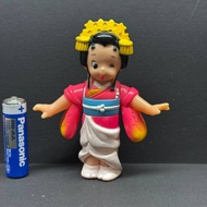 ✅ Rare Vintage Retro Bandai Princess Anmitsu Hime Soft Vinyl Sofubi Action Figure Toy Collection @ 1