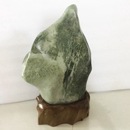 Stone, stone pillar, blue feng shui stone plant 55 cm tall, weighs 28kg for people with Fire and Woo