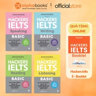 Book - Hackers Ielts Basic Combo (Set of 4) - IELTS Book Set for Beginners