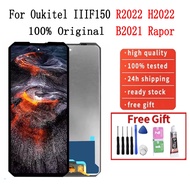LCD For Oukitel IIIF150 B2021 H2022 R2022 IIIF150 Raptor LCD Display Touch Screen Digitizer Assembly