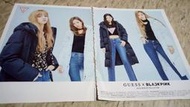 BLACKPINK ~ 代言 guess 廣告雜誌內頁 (共2款)