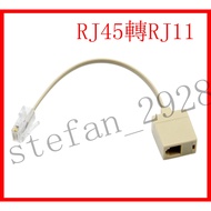 RJ45 To RJ11 Network Line Telephone 8P4C 6P4C Adapter