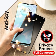 Huawei P40 P40 Pro Plus / P30 P30 Pro Lite Full Privacy Tempered Glass Anti Spy Screen Protector Full Cover Film