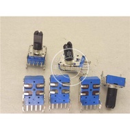 2022 latest 1PCS  142 horizontal 4-pin single potentiometer B1K B5K B10K B20K B50K shank length 13MM