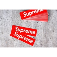 [HYDRA] Supreme Box Logo Sticker Red Waterproof Luggage [SUP060]