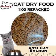 ♞,♘Aozi Cat & Aozi Kitten Dry Food 1kg Repacked