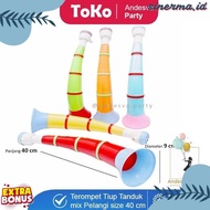 Cusss Raid! Horn Trumpet New Year Trumpet/ Cheap Plastic Inflatable Trumpet/ Curved Horn Trumpet/