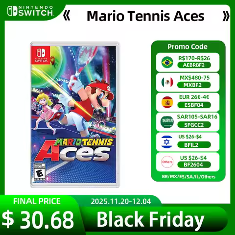 Mario Tennis Aces - Nintendo Switch Game Deals 100% Original Games Cartridge Physical Card support T