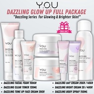 YOU Dazzling Glow Up series Skincare Paket Lengkap Glowing Mencerahkan