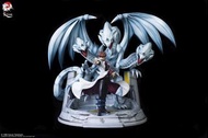 現貨Kitsune Statue 遊戲王 正版 GK海馬瀨人青眼 究極龍
