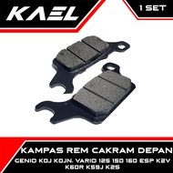 Front Disc Brake Pads Genio K0J K0JN, Vario 125 150 160 eSP K2V K60R K59J K2S Canvas Disped Discpad 