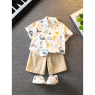 T-shirt Summer Baby Boy pdi kids boy Boys Summer Suit 2026 New Style Fashionable Baby Summer Clothes