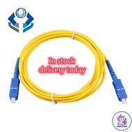 CU sc upc package 3m simplex fiber optic patch cord sc upc 3 m 2.0 mm or 3.0 mm FTTH Optical fiber I