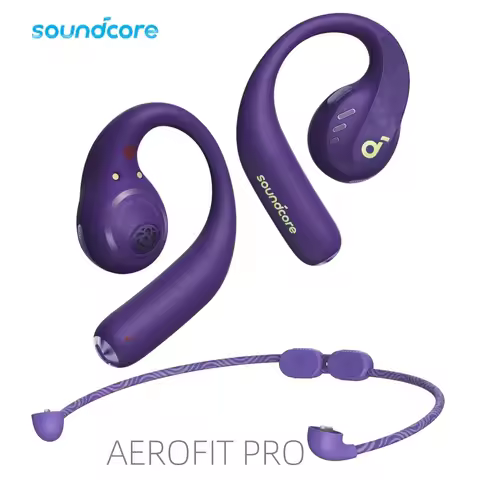 In Stock Soundcore AeroFit Pro Open-Ear Headphone Wireless Bluetooth 5.3 Sport Earphone IP55 Waterpr