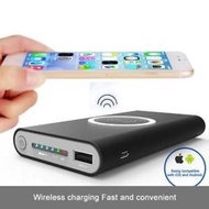 WIRELESS CHARGER FOR IPHONE 8/X 10000 MAH EXTERNAL BATTERY PORTABLE POWER BANK FOR IPHONE 6/7 SAMSUNG GALAXY S7/S8 PLUS