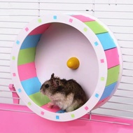 ✍Smooth Hamster Wheel Silent Small Pet Exercise Wheel Plastic Running Toy for Hamster Cage Small R☫