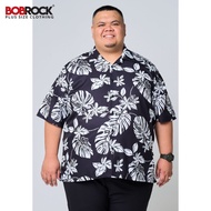 BOBROCK Plus Size Hawaii Shirt Bahamas FR Relaxed Fit Short Sleeve