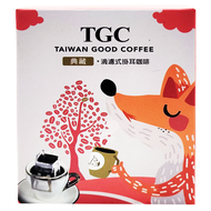 TGC 古坑咖啡 典藏滴濾式掛耳咖啡  9g  8包  1盒