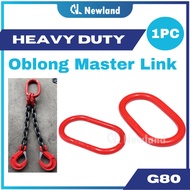 Masterlink Oblong / Ring Lifting / Chain Link - G80 Heavy Duty