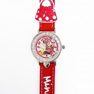 迪士尼米妮 - 兒童行針手錶 - 紅色 (迪士尼許可產品)