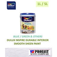 1L/5L ICI DULUX Inspire Interior Smooth Sheen Paint/ Interior Wall Paint/Cat Dinding Dalam Rumah [BL