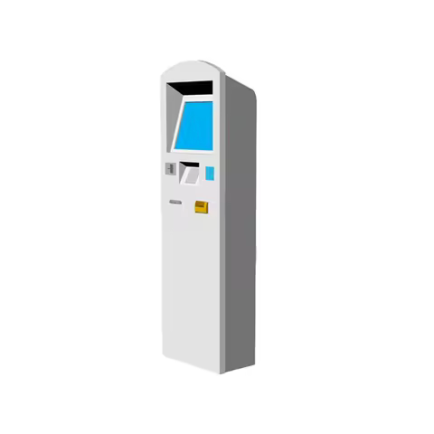 outdoor self service bill payment parking kiosk multi touch screen kiosk cash ragistar bank atm mach