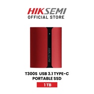 Hiksemi T300 Blue 1TB USB3.2 Type C Portable SSD