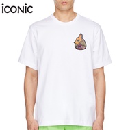 iCONiC WHITE ANUBIS T-SHIRT #4532 เสื้อยืด สีขาว ปักฟองน้ำ เทพ สุนัขอานูบิส 3 มิติ นุ่มนิ่ม เสื้อยืด