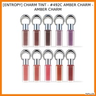[ENTROPY] CHARM TINT - #492C AMBER CHARM - AMBER CHARM / Korean Lip Tint / Long-lasting Color / 100%