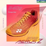 Yonex POWER CUSHION AERUS Z2 Orange/Red Badminton Shoes (SHBAZ2MEX-OR)