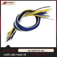 PHRILAM 16 Bộ 22AWG Đàn Guitar Pickup Kết Nối Dây Mạch 4 Màu Kim Loại Nhựa Đồng Mạ Thiếc PVC Cho Nhạ