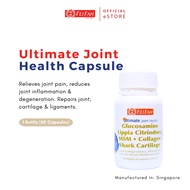 Fei Fah Ultimate Joint 60s Capsules w MSM Glucosamine Collagen Shark for Cartilage, Bone/Joint Health Supplements