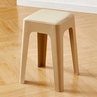 Stackable Soft Seated Plastic Stool