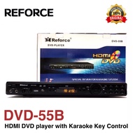 REFORCE Hdmi DVD player with Karaoke Key Control Quality ZHDMI-55B